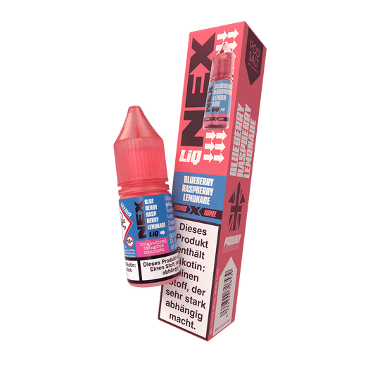 Nex Liq Nikotinsalz - Blueberry Raspberry Lemonade - 20mg Liquid 10ml