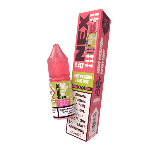 Nex Liq Nikotinsalz - Kiwi Passionfruit Lime - 20mg Liquid 10ml