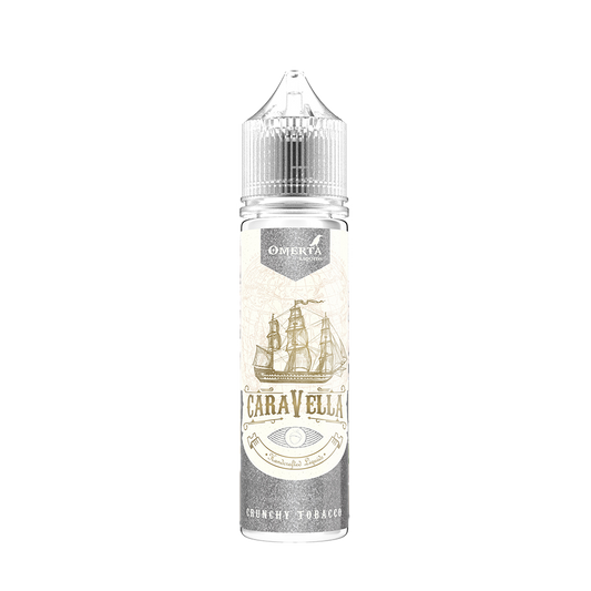 Omerta Aroma Longfill - Caravella Crunchy Tobacco - 10ml Aroma in 60ml Flasche
