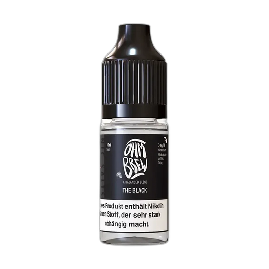 Ohm Brew Nikotinsalz - The Black - 10ml Liquid 12mg