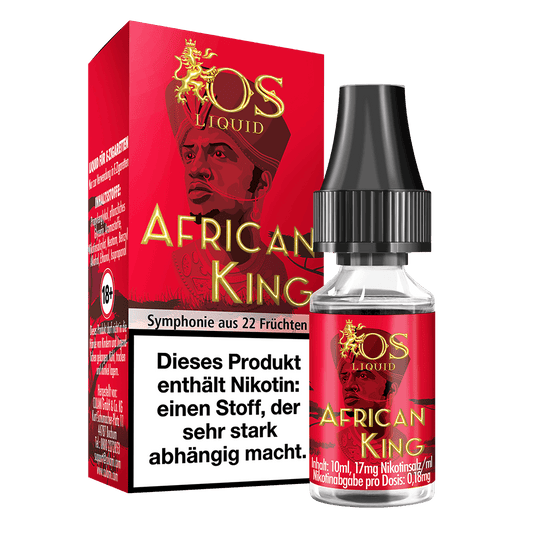OS Liquid Nikotinsalz - African King - Liquid 17mg 10ml
