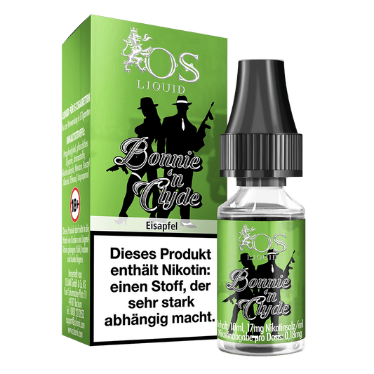 OS Liquid Nikotinsalz - Bonnie Clyde - Liquid 17mg 10ml