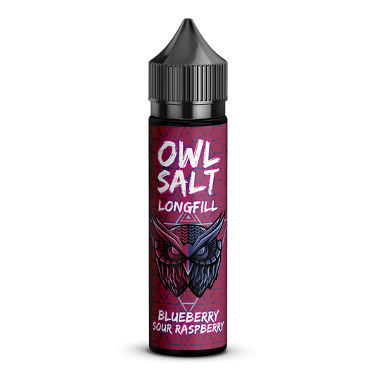 OWL Salt Aroma Longfill - Blueberry Sour Raspberry - 10ml in 60ml Flasche