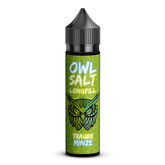 OWL Salt Aroma Longfill - Traube Minze - 10ml in 60ml Flasche