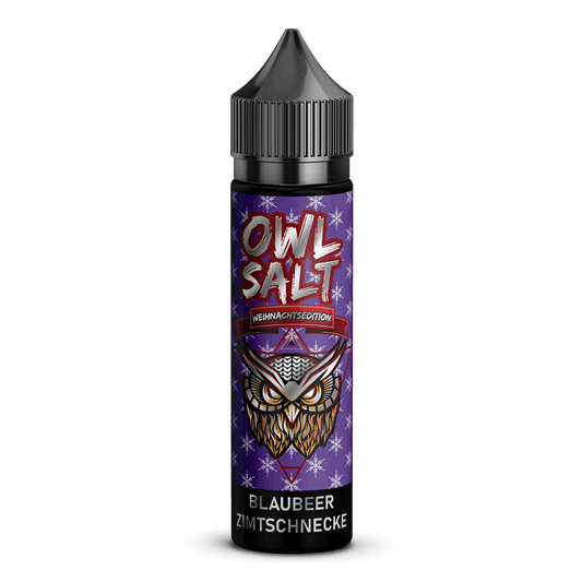 OWL Salt Aroma Longfill - Blaubeer Zimtschnecke - 10ml in 60ml Flasche