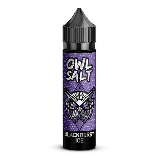 OWL Salt Aroma Longfill - Blackberry Ice - 10ml in 60ml Flasche