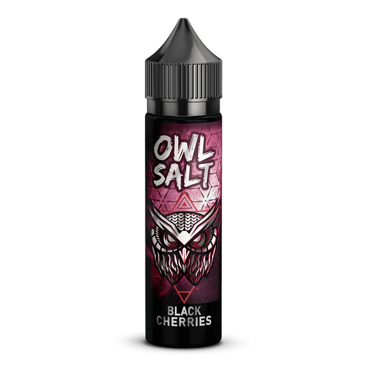 OWL Salt Aroma Longfill - Black Cherries - 10ml in 60ml Flasche