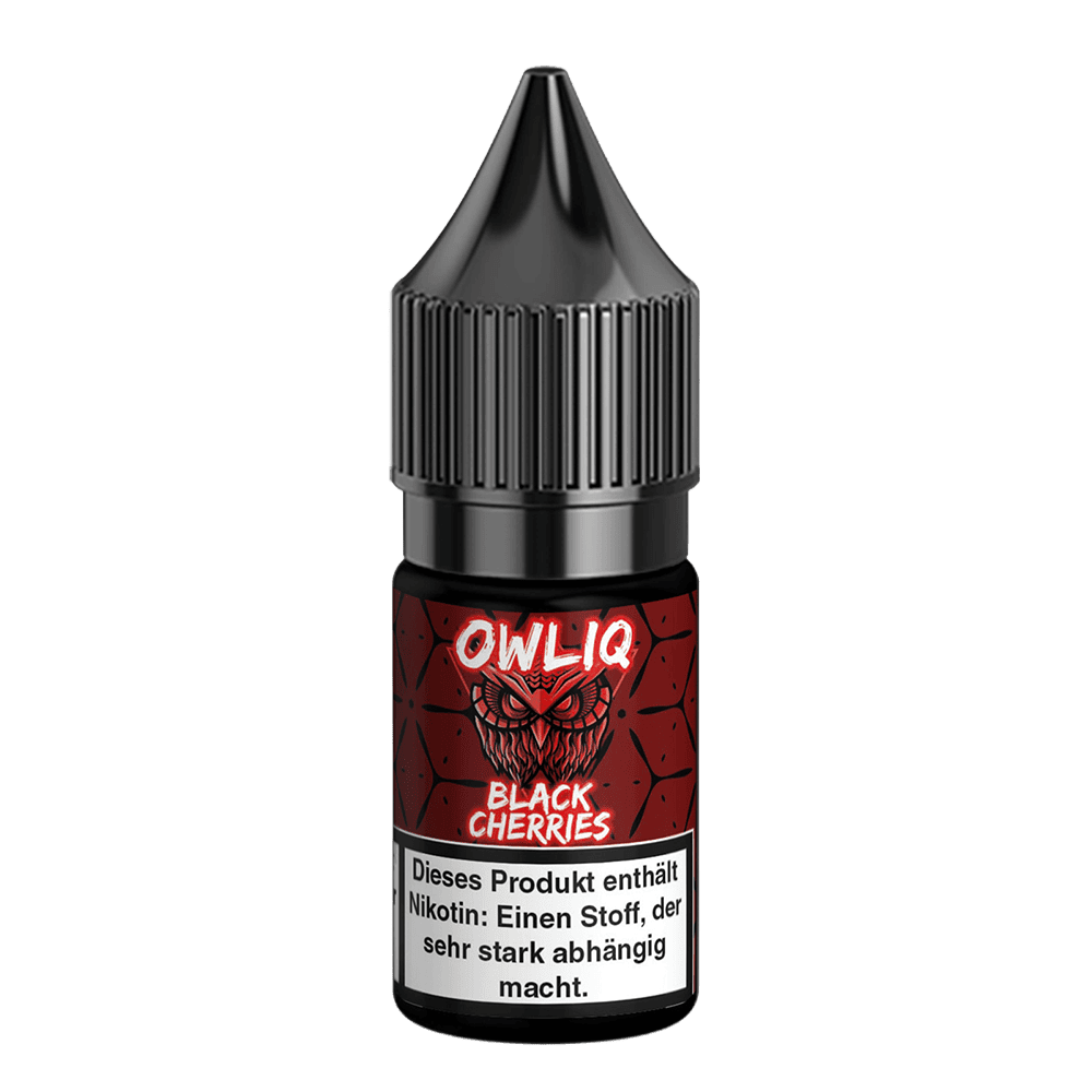 OWLIQ Nikotinsalz - Black Cherries - 10ml Liquid 10mg
