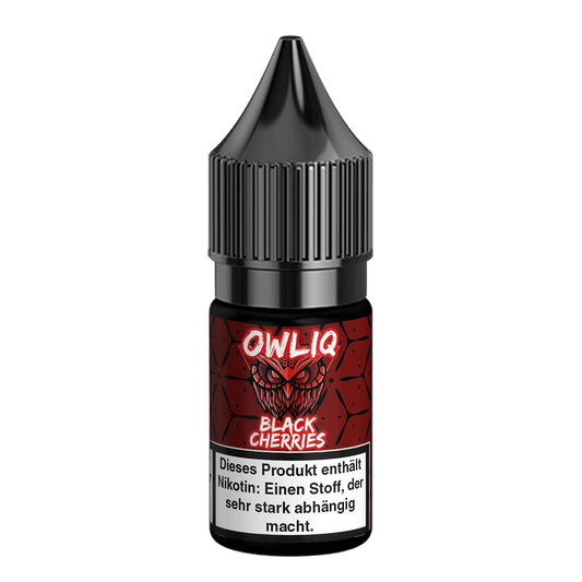 OWLIQ Nikotinsalz - Black Cherries - 10ml Liquid 10mg