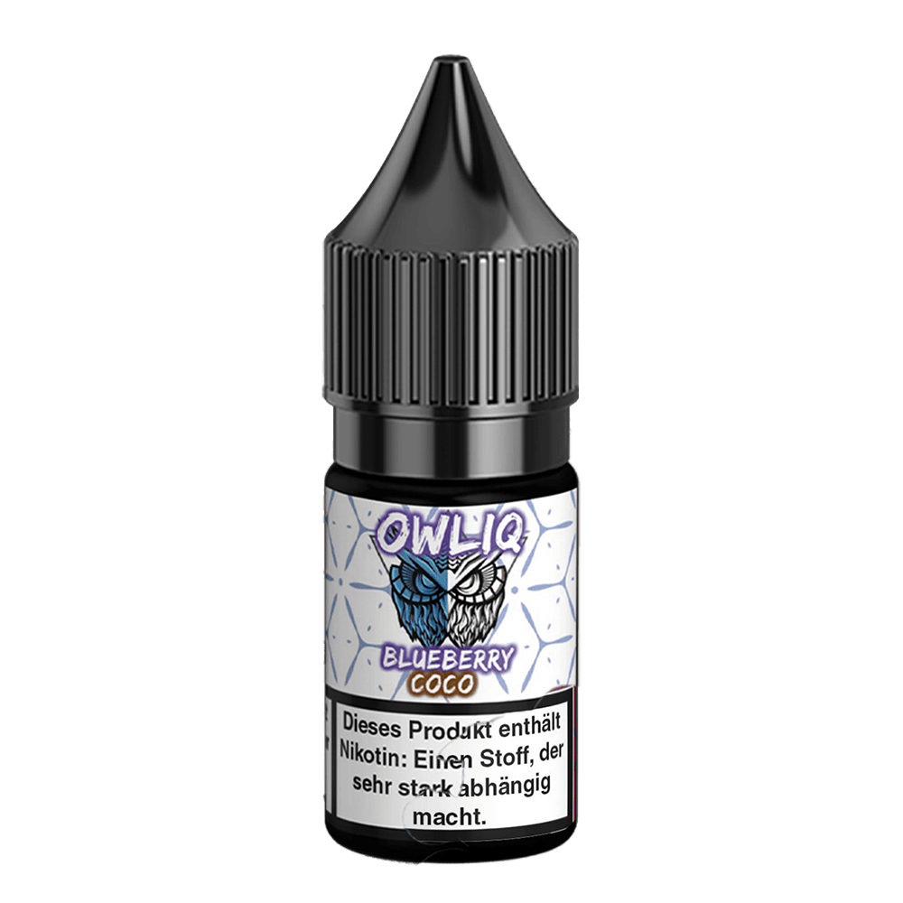 OWLIQ Nikotinsalz - Blueberry Coco - 10ml Liquid 10mg