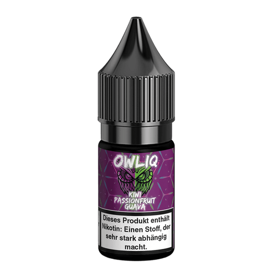 OWLIQ Nikotinsalz - Kiwi Passionfruit Guava - 10ml Liquid 10mg