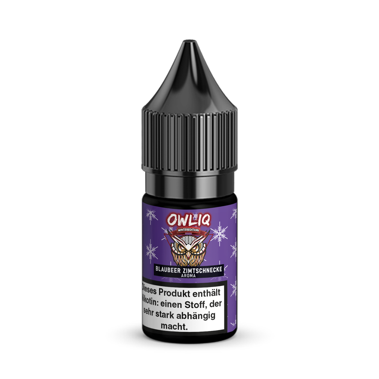 OWLIQ Nikotinsalz Blaubeer Zimtschnecke Liquid