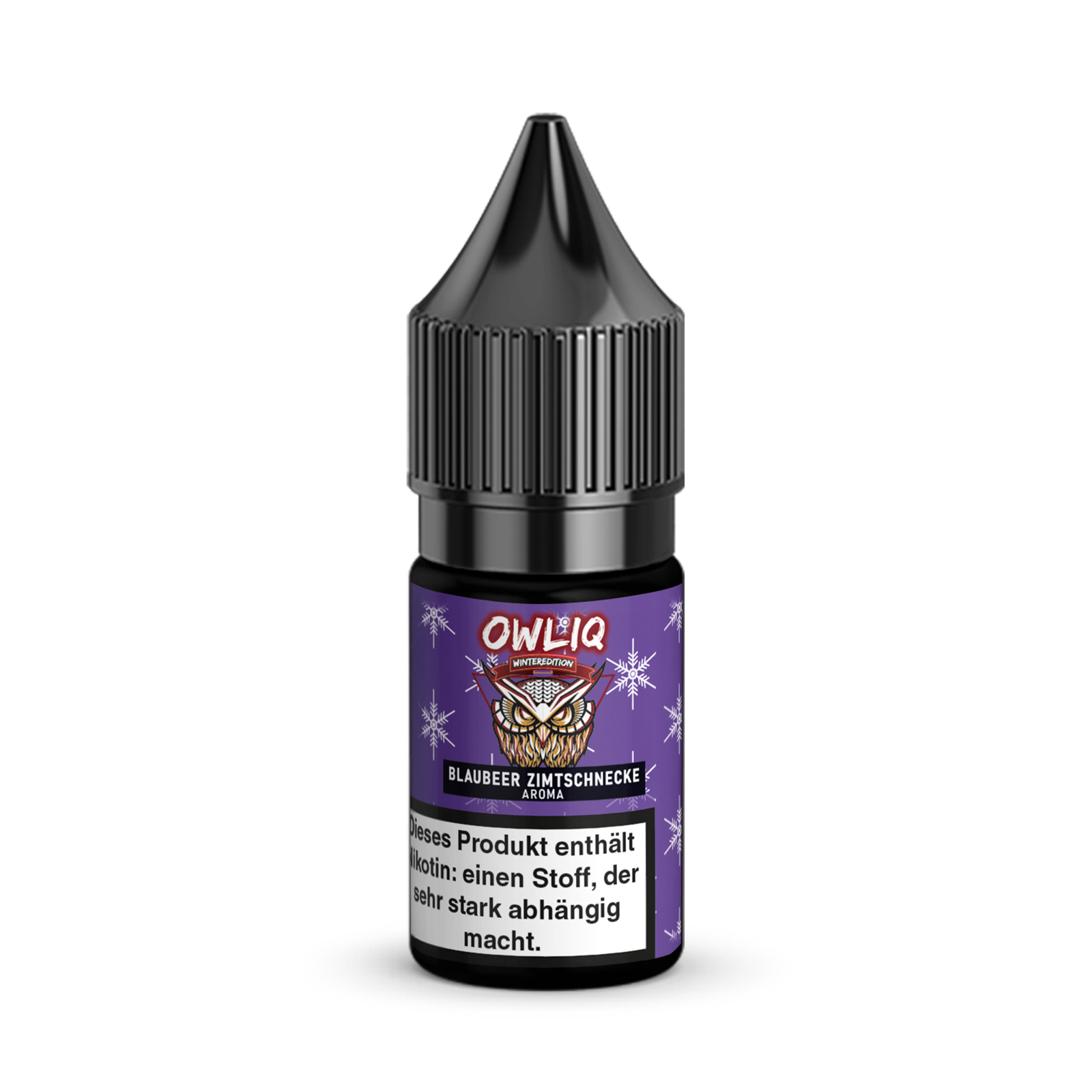 OWLIQ Nikotinsalz Blaubeer Zimtschnecke Liquid