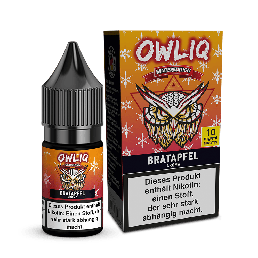 OWLIQ Nikotinsalz Weihnachtsedition Bratapfel Liquid