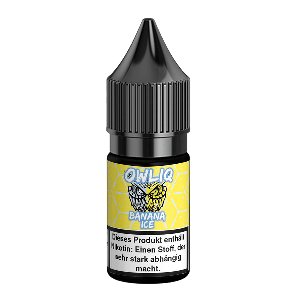 OWLIQ Nikotinsalz - Banana Ice - 10ml Liquid 20mg