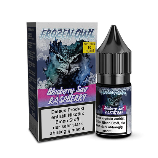 Frozen OWL Nikotinsalz Blueberry Sour Raspberry Liquid
