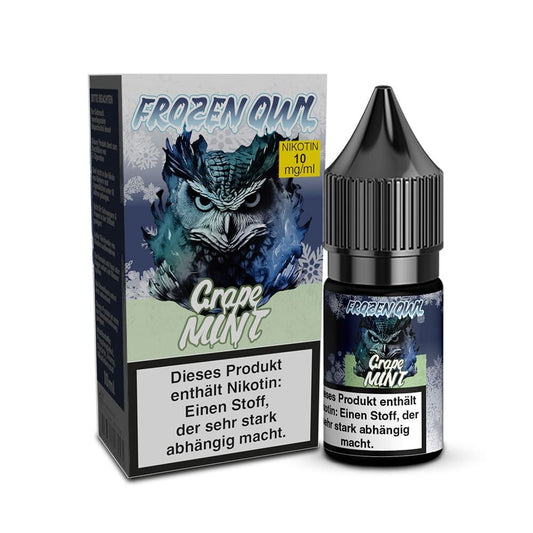 Frozen OWL Nikotinsalz Grape Mint Liquid