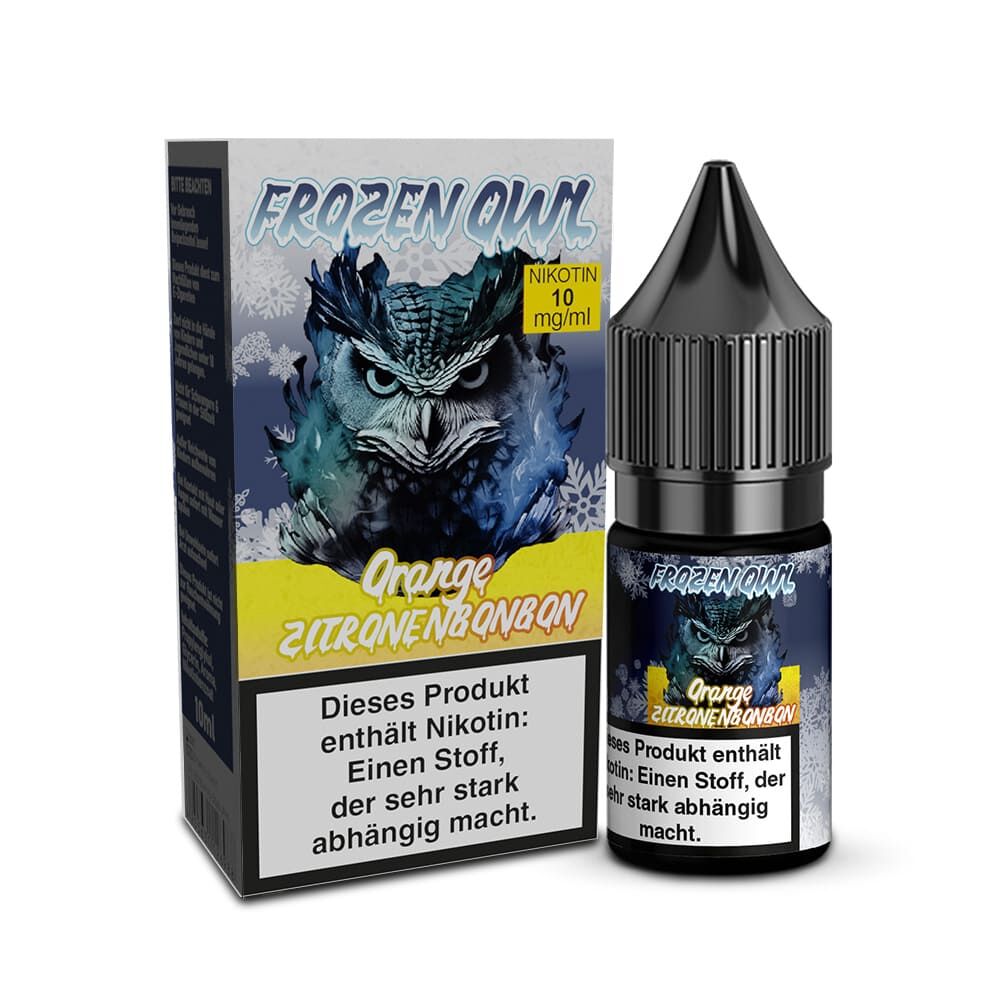 Frozen OWL Nikotinsalz Orange Zitronenbonbon Liquid