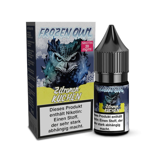 Frozen OWL Nikotinsalz - Zitronenkuchen - 10ml Liquid 20mg