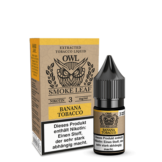 OWL Smoke Leaf Liquid Banana Tobacco
