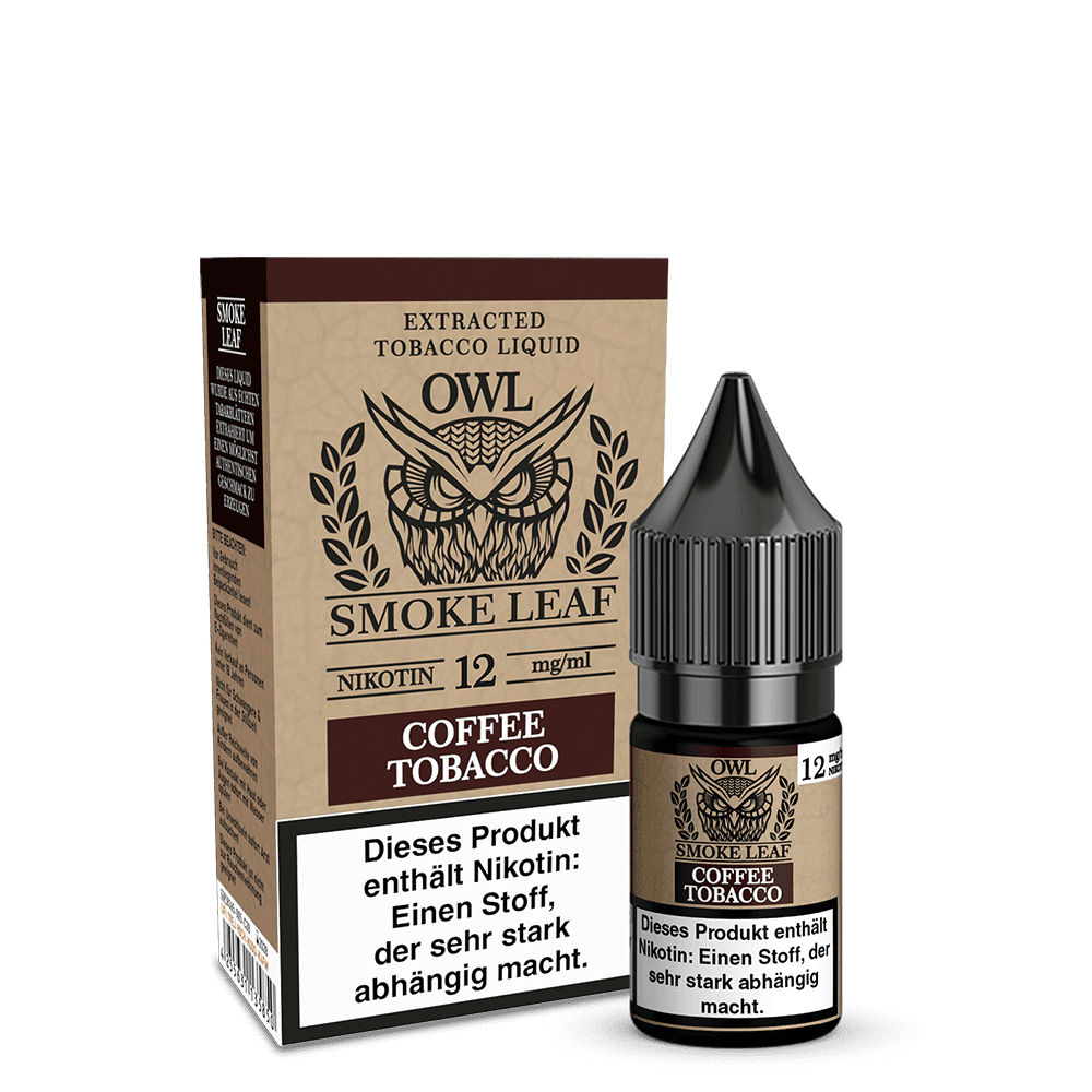 OWL Smoke Leaf Liquid - Coffee Tobacco - 10ml 12mg