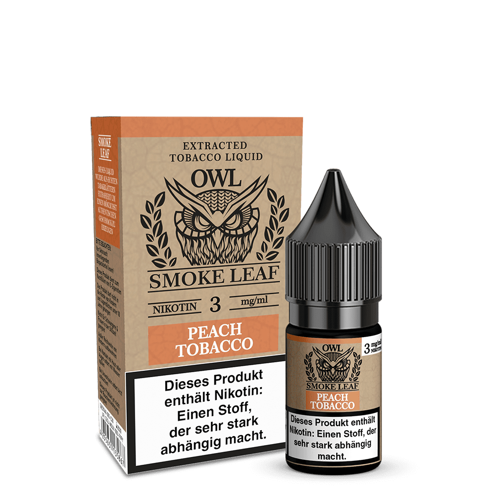 OWL Smoke Leaf Liquid Peach Tobacco
