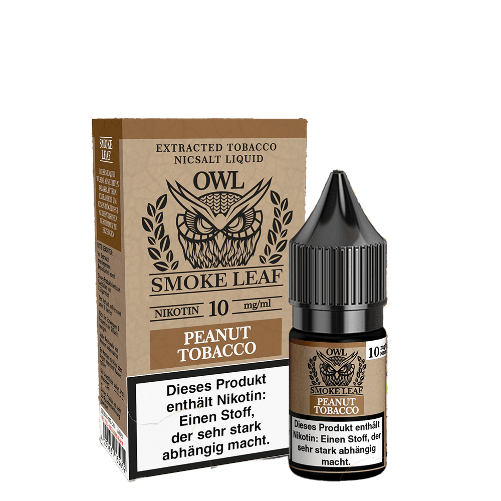 OWL Smoke Leaf Nikotinsalz Peanut Tobacco
