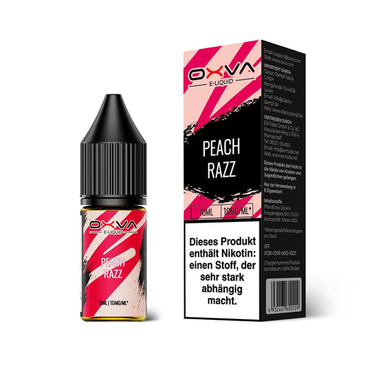 Oxva E - Liquid Nikotinsalz Peach Razz Liquid