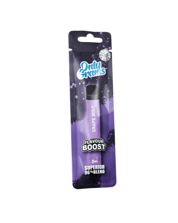 [Paket] 10x OnlyGrams Flavor Boost - Grape Mint (96% Blend Sativa)