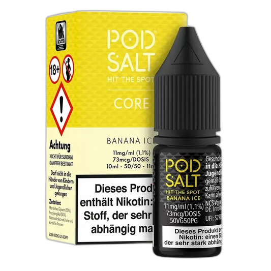 Pod Salt Core Nikotinsalz Banana Ice Liquid
