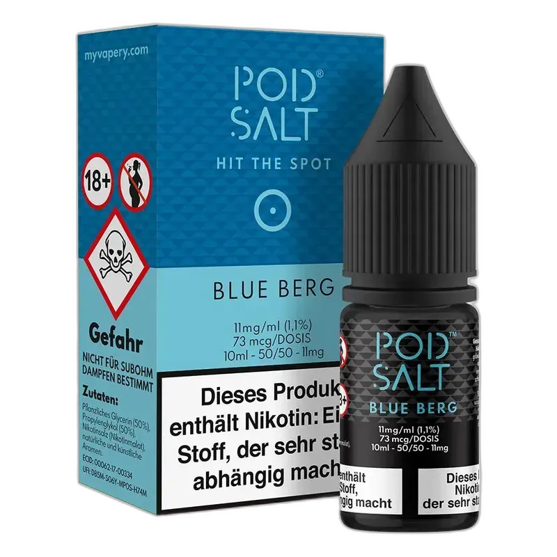 Pod Salt Core Nikotinsalz Blue Berg Liquid