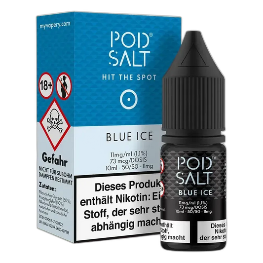 Pod Salt Core Nikotinsalz - Blue Ice - 10ml Liquid 11mg