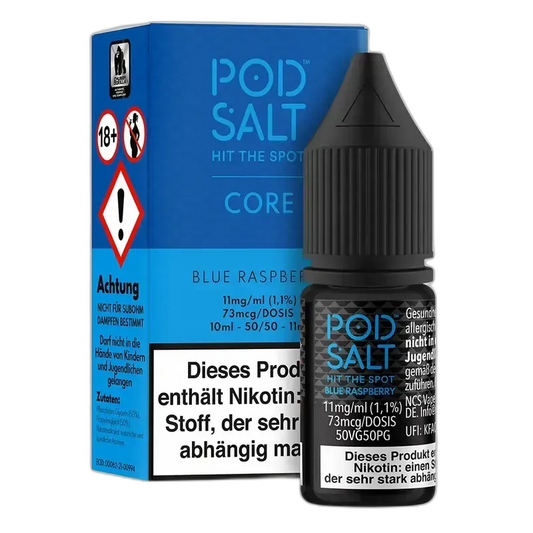 Pod Salt Core Nikotinsalz Blue Raspberry Liquid