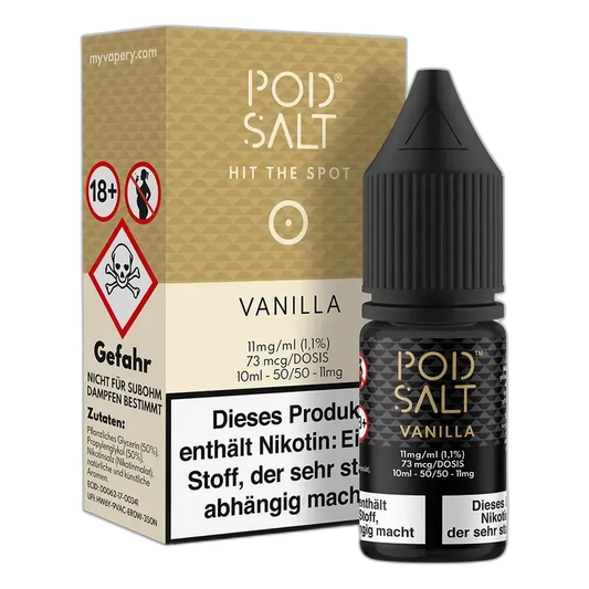 Pod Salt Core Nikotinsalz - Vanilla - 10ml Liquid 11mg