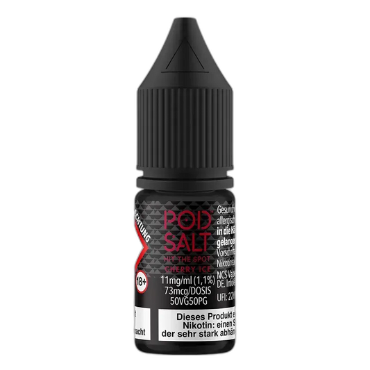 Pod Salt Core Nikotinsalz - Cherry Ice - 10ml Liquid 11mg