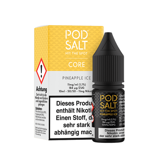 Pod Salt Core Nikotinsalz - Pineapple Ice - Liquid 11mg 10ml