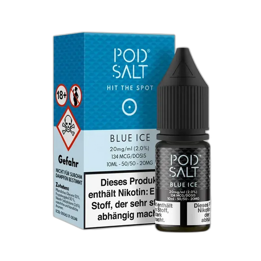 Pod Salt Core Nikotinsalz - Blue Ice - 10ml Liquid 20mg