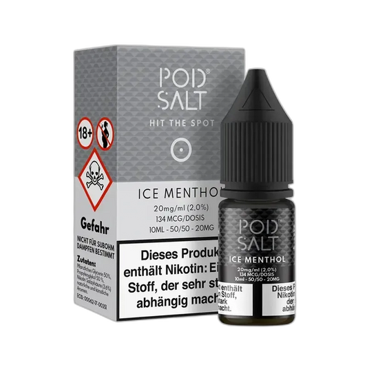 Pod Salt Core Nikotinsalz - Ice Menthol - 10ml Liquid 20mg