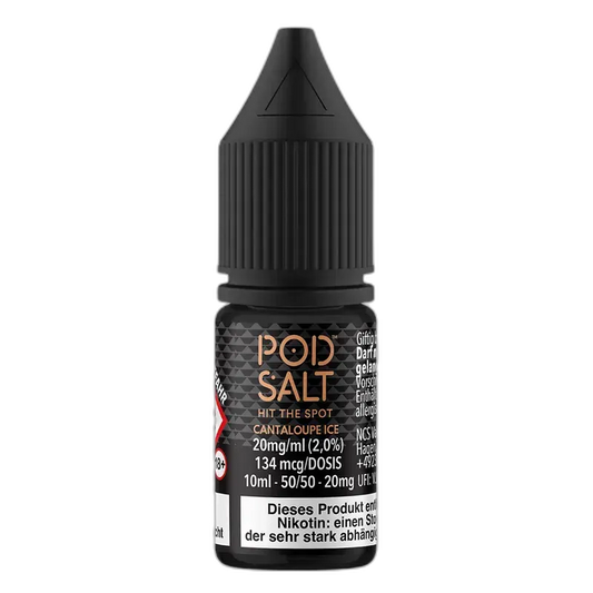 Pod Salt Core Nikotinsalz - Cantaloupe Ice - 10ml Liquid 20mg