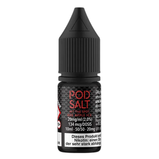 Pod Salt Core Nikotinsalz - Red Apple Ice - 10ml Liquid 20mg