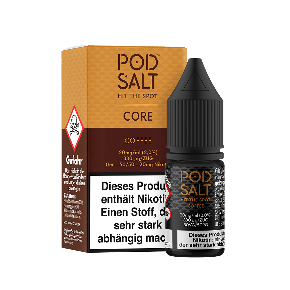 Pod Salt Core Nikotinsalz - Coffee - Liquid 20mg 10ml