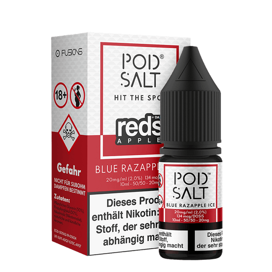 Pod Salt Fusion Blue Razapple Ice Liquid Nikotinsalz
