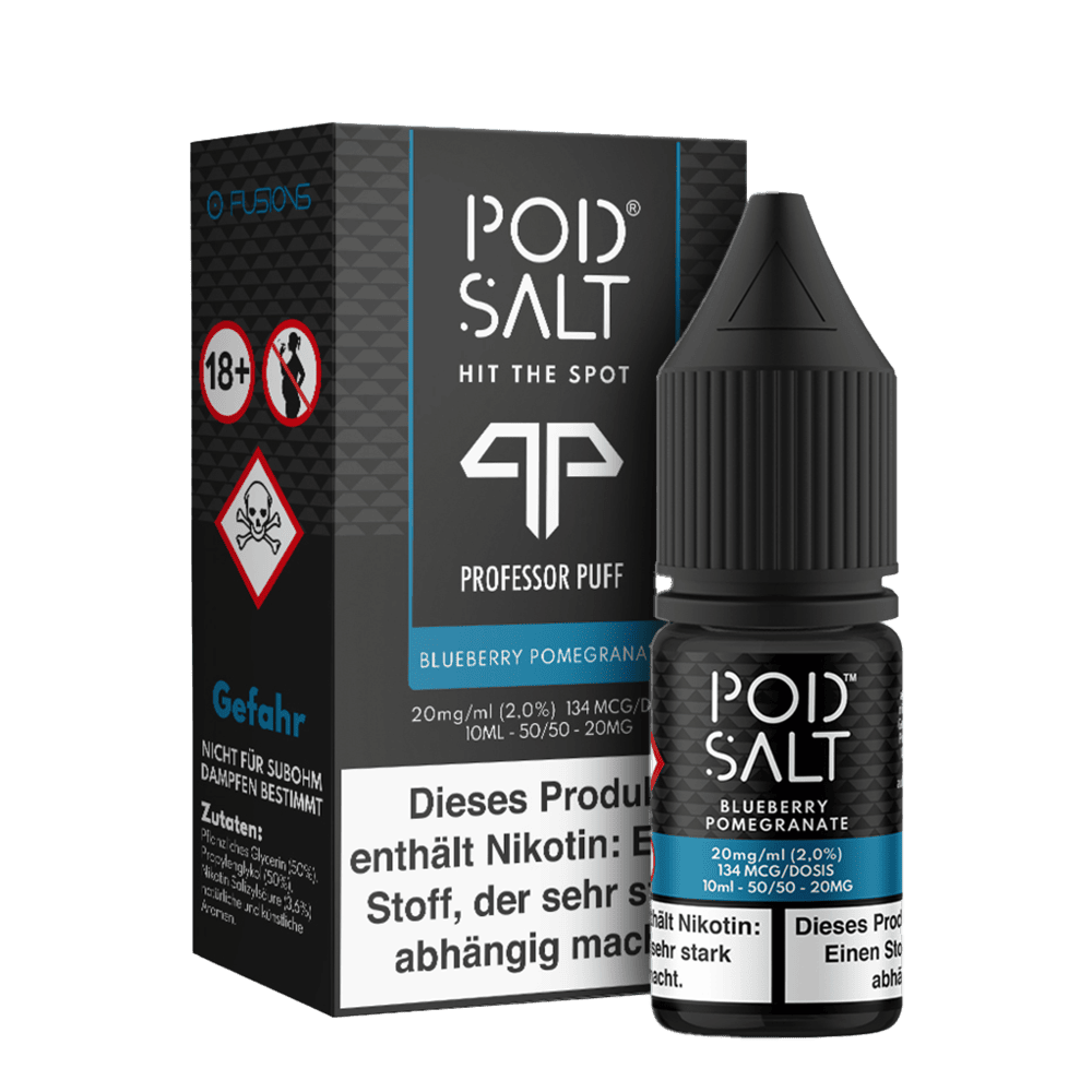 Pod Salt Fusion - Blueberry Pomegranate - 10ml Liquid 20mg Nikotinsalz