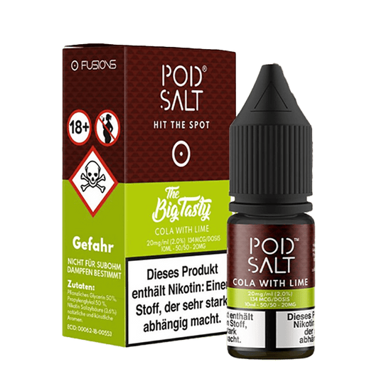 Pod Salt Fusion Cola with Lime Liquid Nikotinsalz