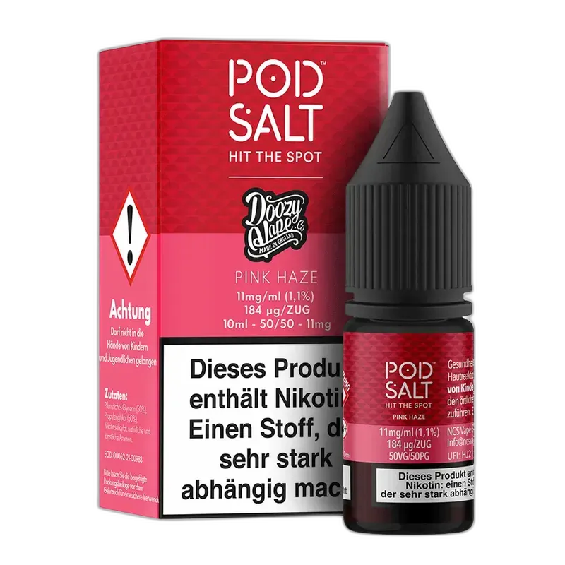 Pod Salt Fusion - Pink Haze - 10ml Liquid 11mg Nikotinsalz
