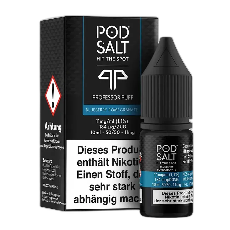 Pod Salt Fusion - Blueberry Pomegranate - 10ml Liquid 11mg Nikotinsalz
