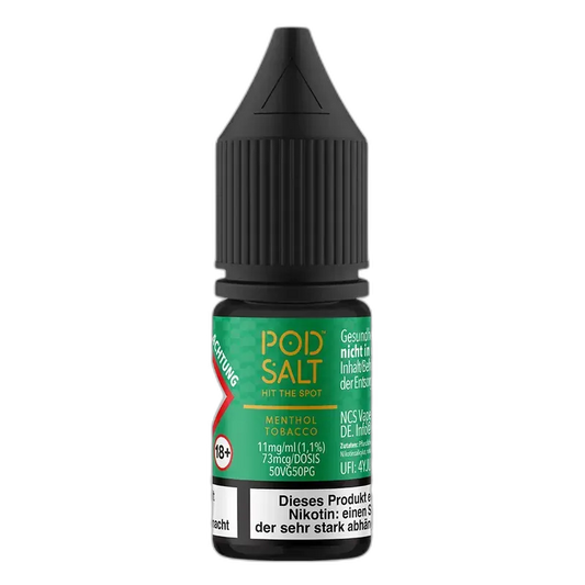 Pod Salt Origin Nikotinsalz - Menthol Tobacco - 10ml Liquid 11mg