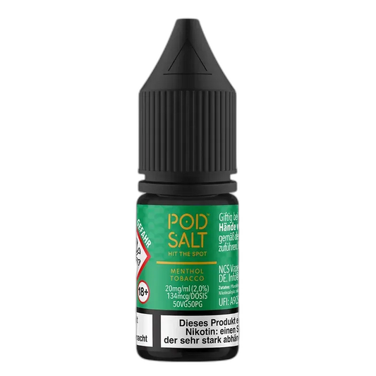 Pod Salt Origin Nikotinsalz - Menthol Tobacco - 10ml Liquid 20mg