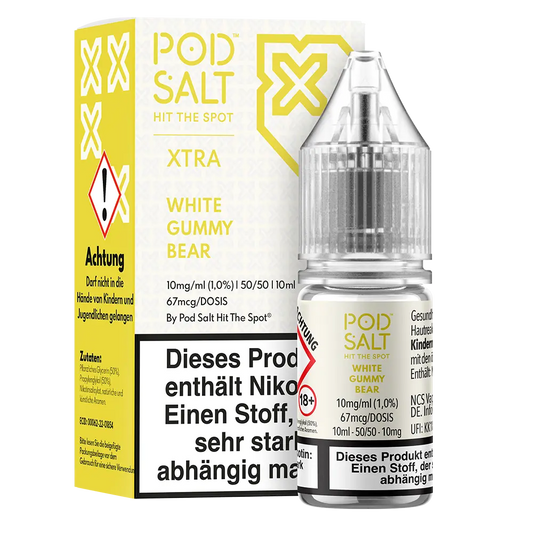 Pod Salt Xtra Nikotinsalz White Gummy Bear Liquid