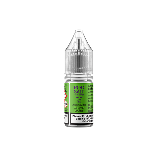 Pod Salt Xtra Nikotinsalz - Berry Lime Ice - Liquid 20mg 10ml
